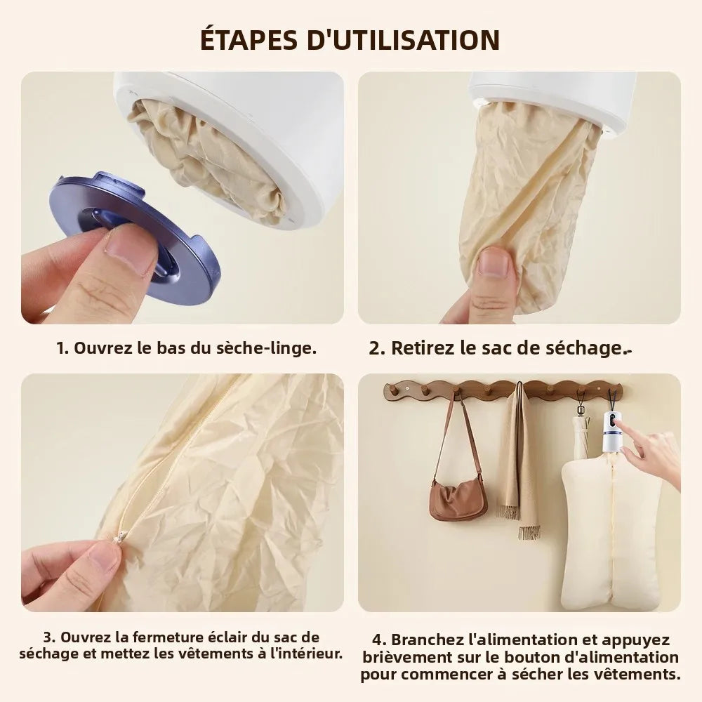 Le plus compact des sèche linges